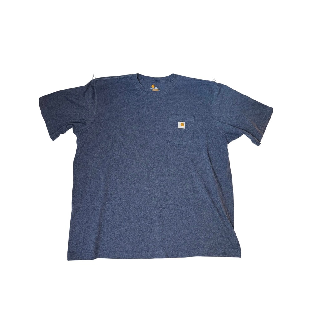 Carhartt K87 Pocket T-Shirt Mens Blue Heather Original Fit 3XL